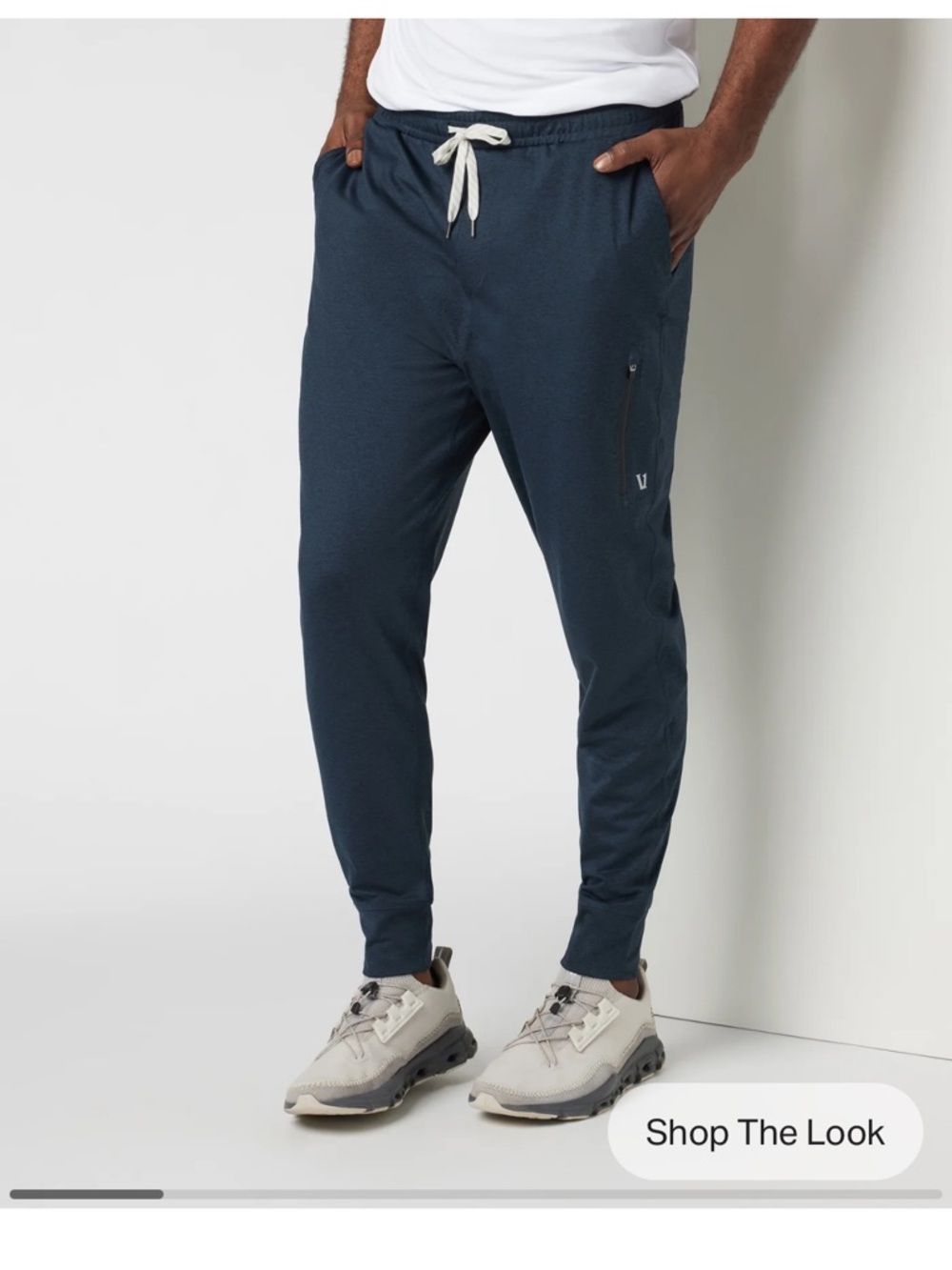 Vuori Sunday Performance Jogger Mens Ink Heather Pant Stretch Recycled